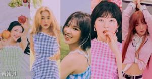 RedVelvet五人概念照到齐！满满的夏日少女感